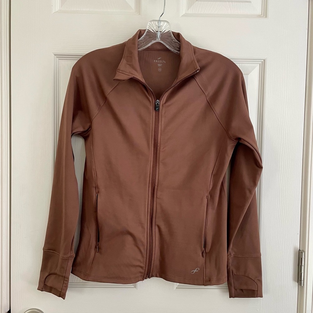 Freely Women's Brown Jacket and Leggings Set